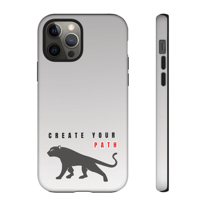 Tough Cases - Create Your Path Black Cat Phone Case