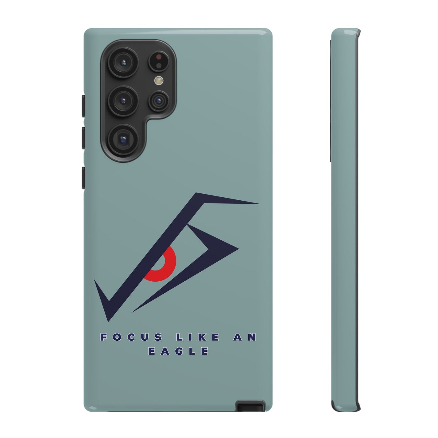 Focus Like an Eagle - Motivational Phone Case for High Achievers