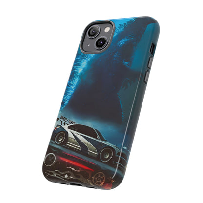 Phone Case - Car and Big Bear Design