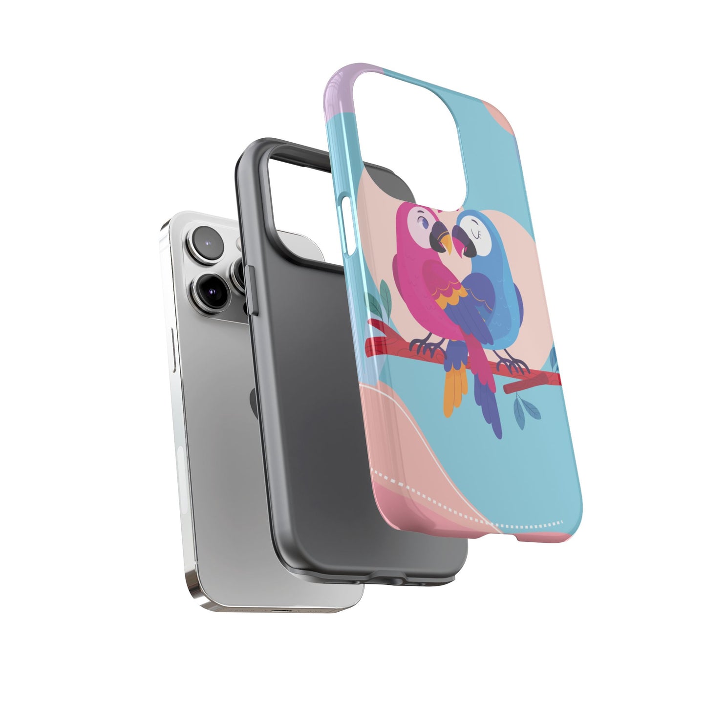 Phone Case - Parrot Love