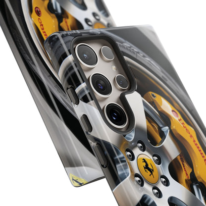 Phone Cases - Ferrari Brake and Wheel Design