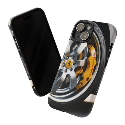 Phone Cases - Ferrari Brake and Wheel Design