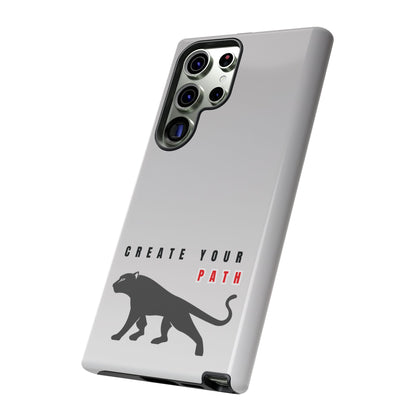 Tough Cases - Create Your Path Black Cat Phone Case