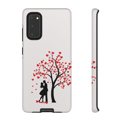 Phone Case - Lover Below in Heart Tree Design