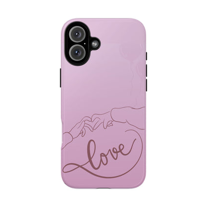 Phone Cases - Love Finger Heart Design