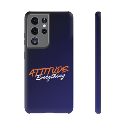 Attitude Is Everything - Stylish blue for Bold PersonalitiesTough Cases