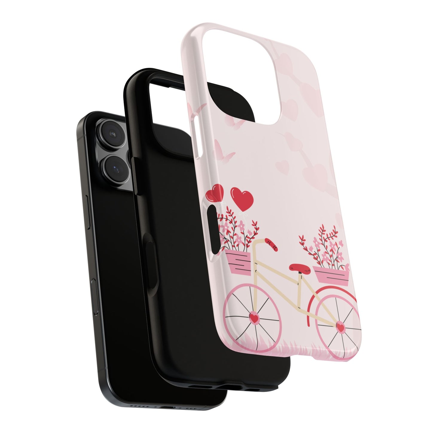 Phone Cases - Pink Cycle Pattern