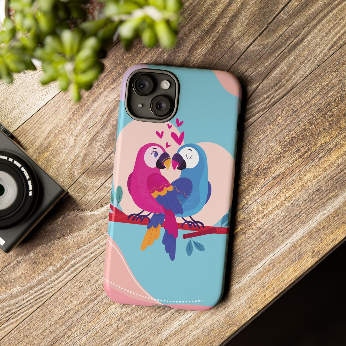 Phone Case - Parrot Love