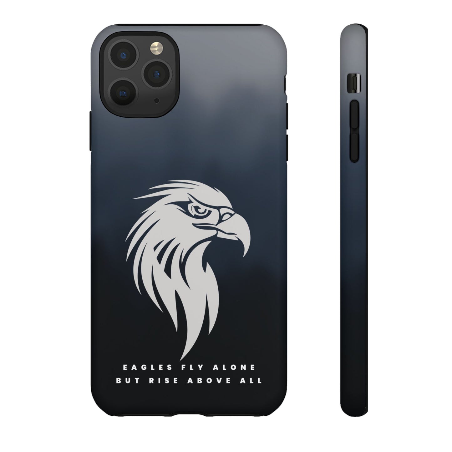 Phone Case Eagles Fly Alone Quote