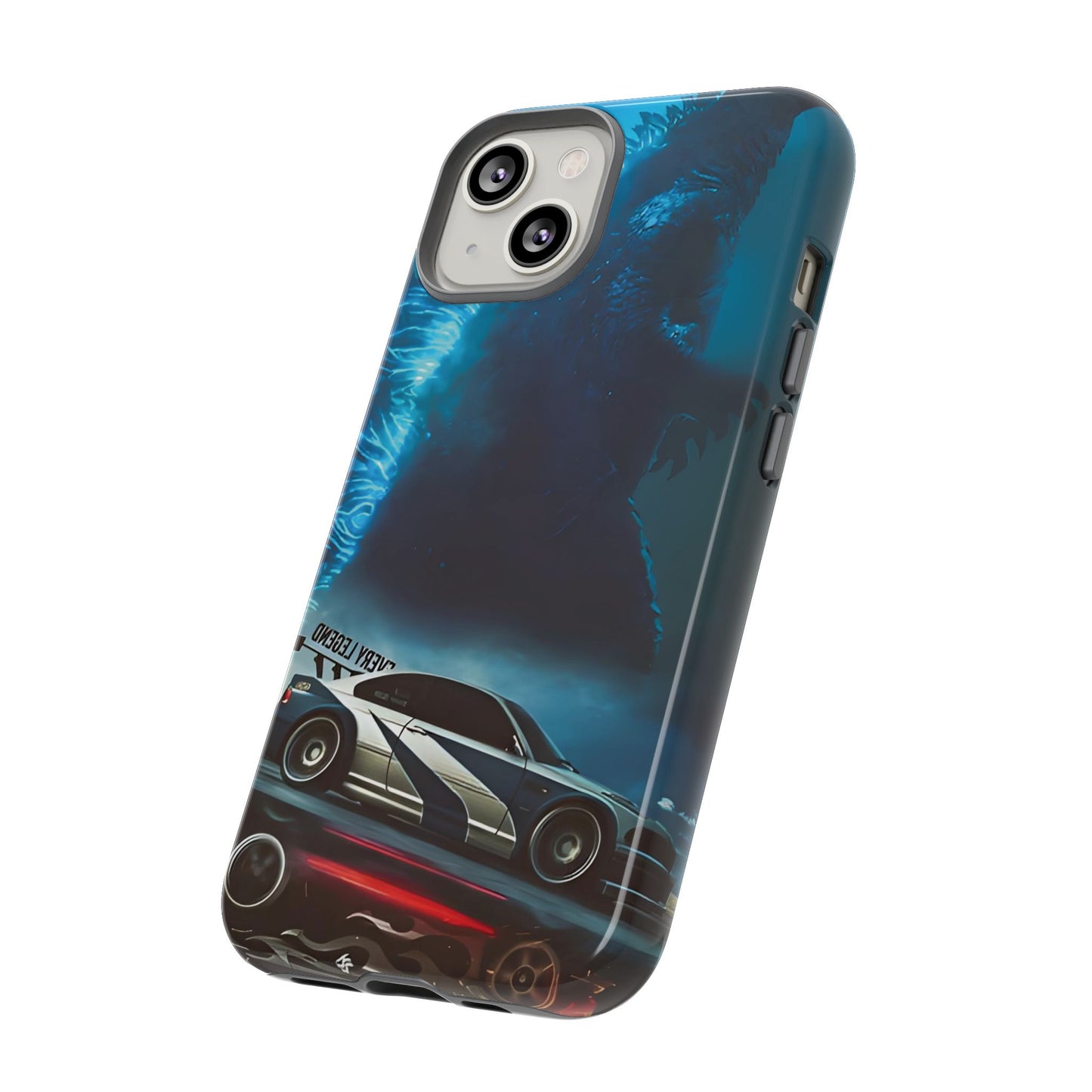 Phone Case - Car and Big Bear Design