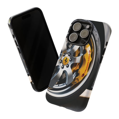 Phone Cases - Ferrari Brake and Wheel Design