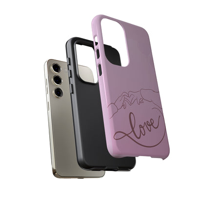 Phone Cases - Love Finger Heart Design