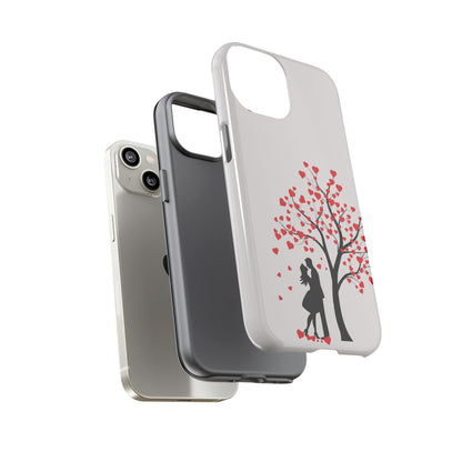 Phone Case - Lover Below in Heart Tree Design