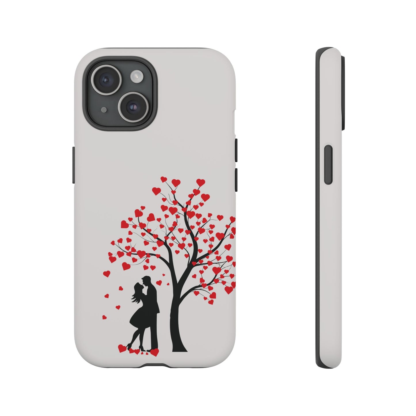 Phone Case - Lover Below in Heart Tree Design