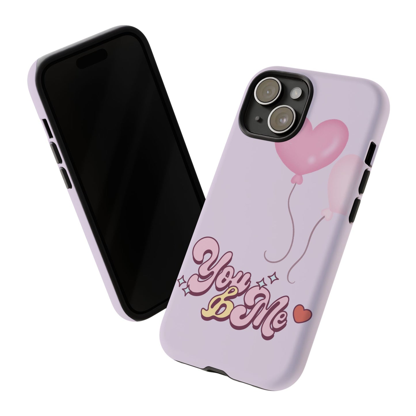 Phone Cases you and me 2 hearts ballon Tough Cases