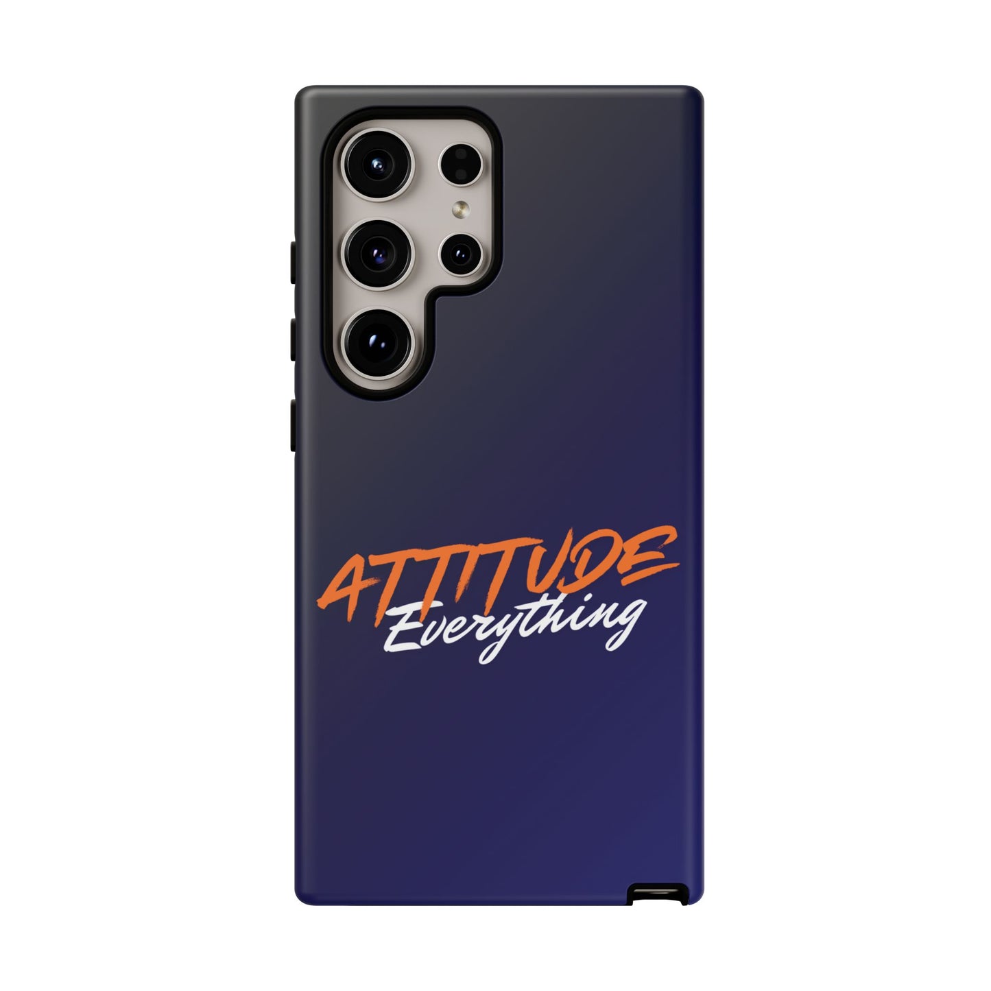 Attitude Is Everything - Stylish blue for Bold PersonalitiesTough Cases