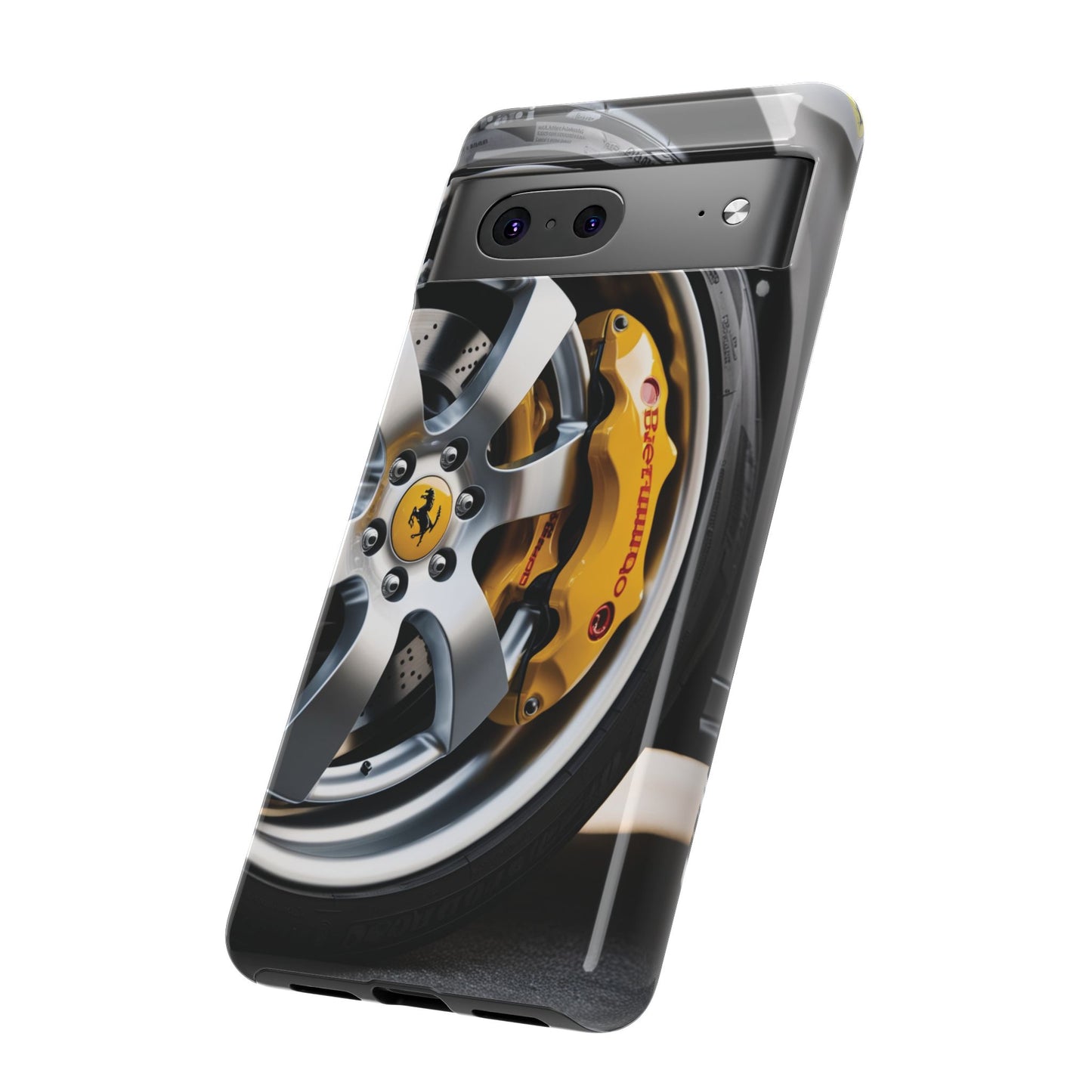 Phone Cases - Ferrari Brake and Wheel Design