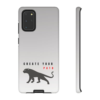 Tough Cases - Create Your Path Black Cat Phone Case