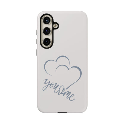 Phone Cases you and me 2 hearts Tough Cases