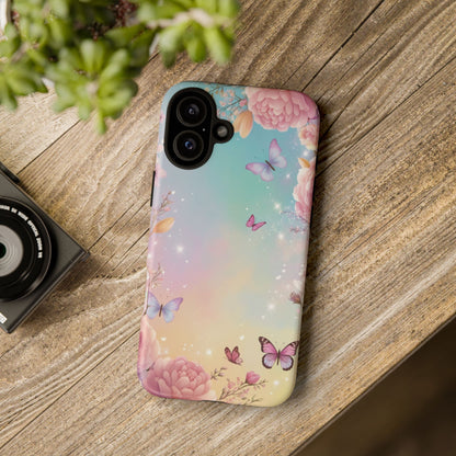 Phone Cases Butterfly Girls Realistic