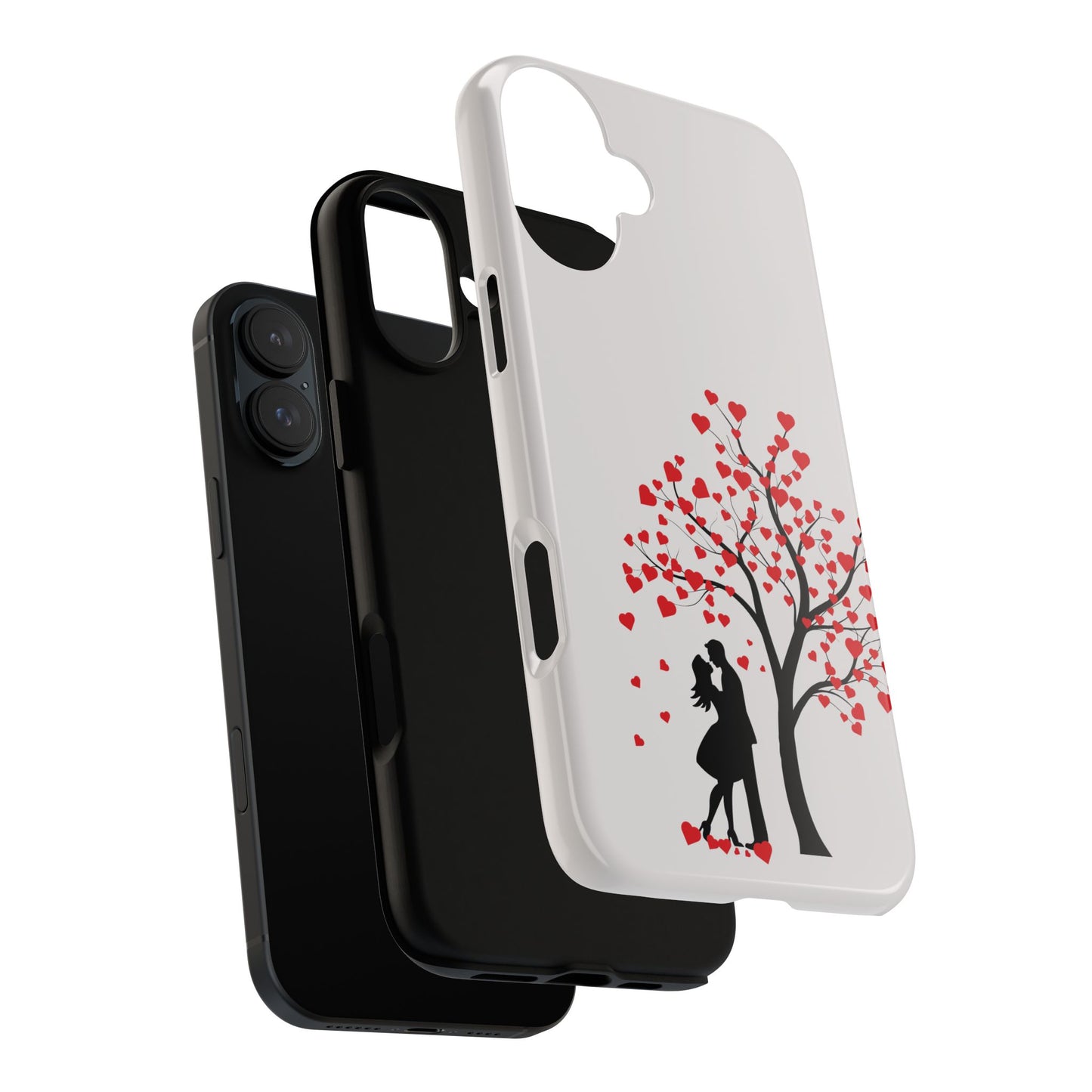 Phone Case - Lover Below in Heart Tree Design