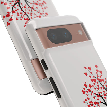 Phone Case - Lover Below in Heart Tree Design