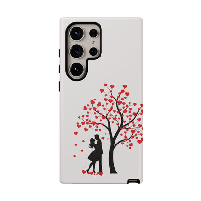 Phone Case - Lover Below in Heart Tree Design