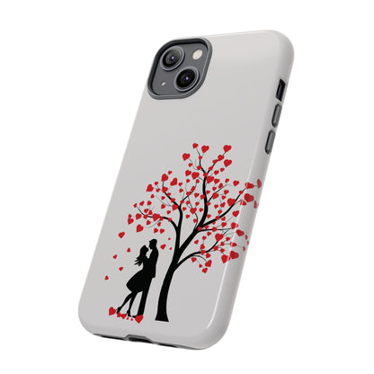 Phone Case - Lover Below in Heart Tree Design