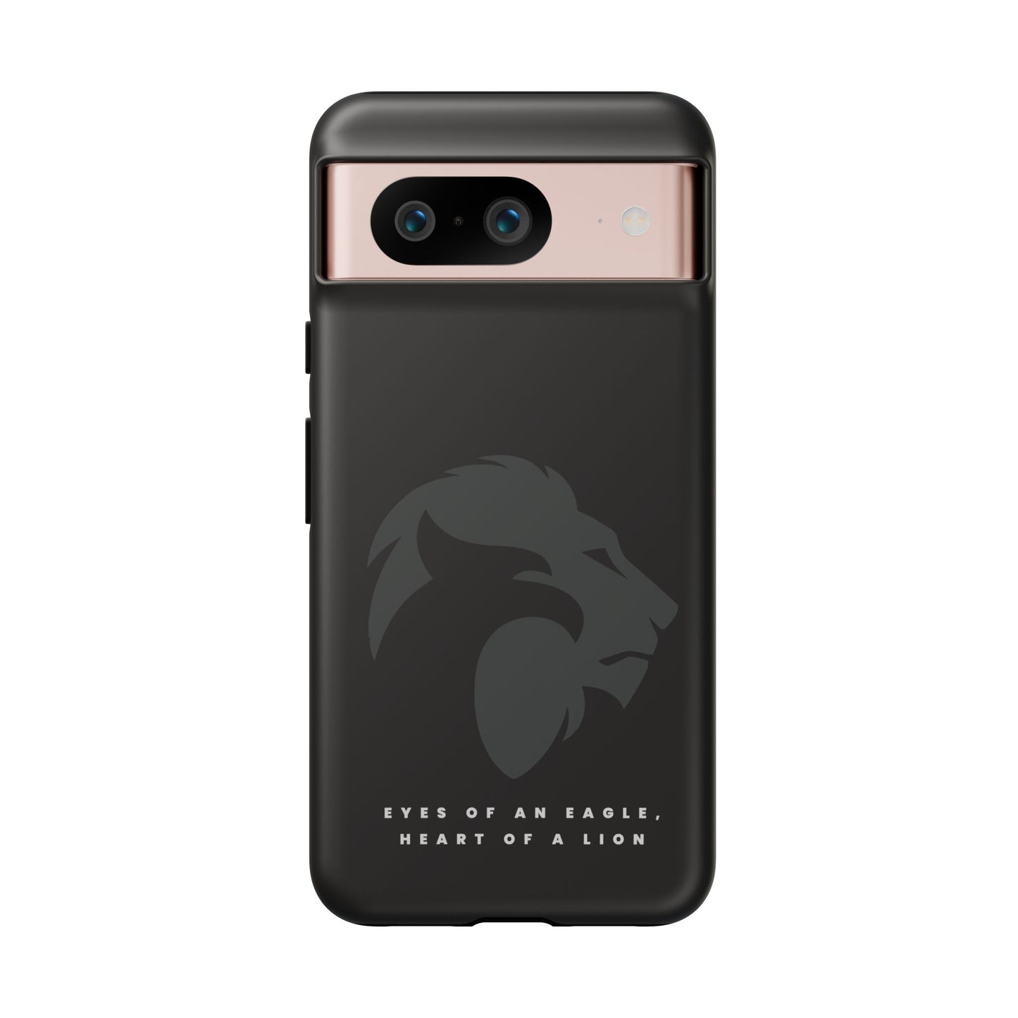 motivational black eagle & lion Tough Cases