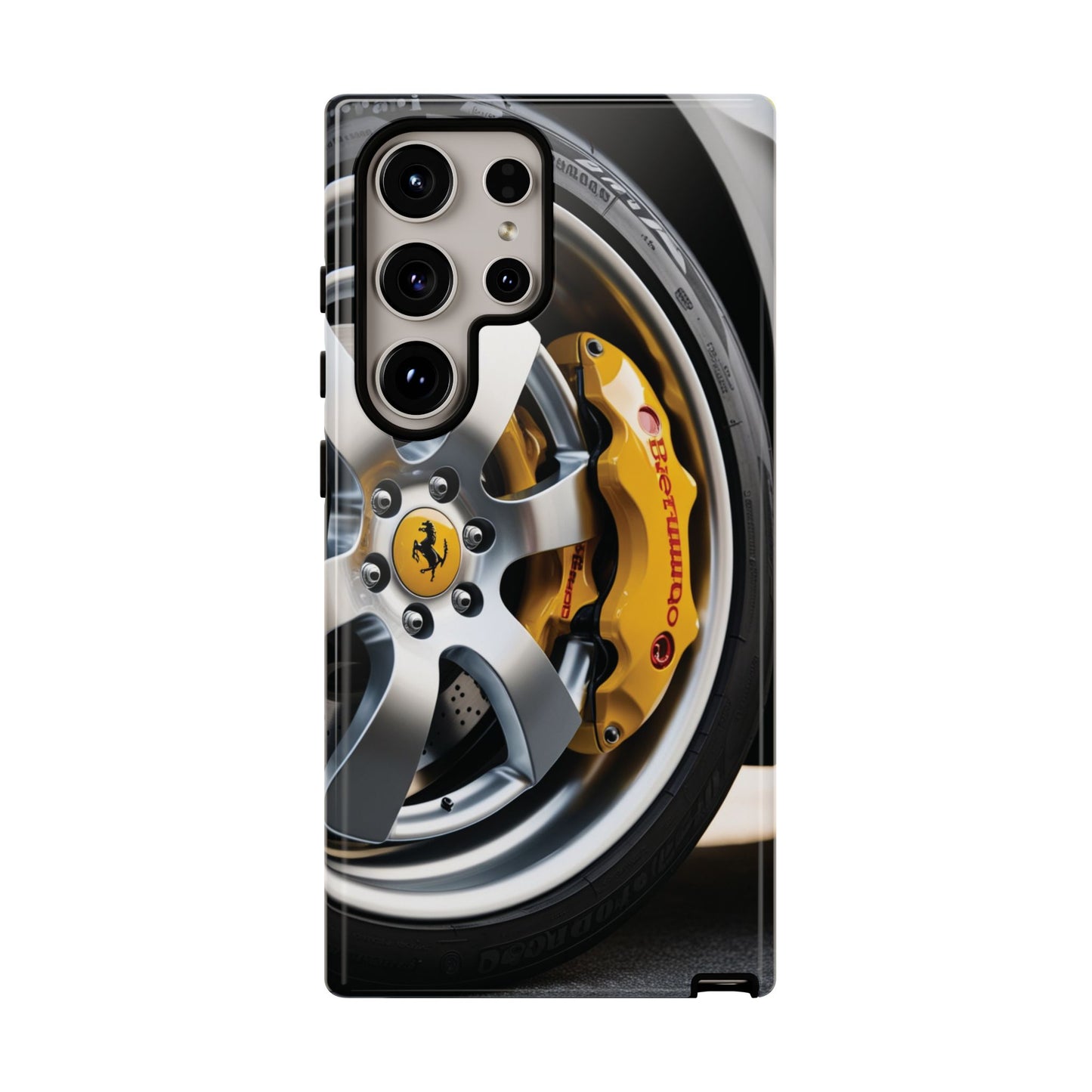 Phone Cases - Ferrari Brake and Wheel Design