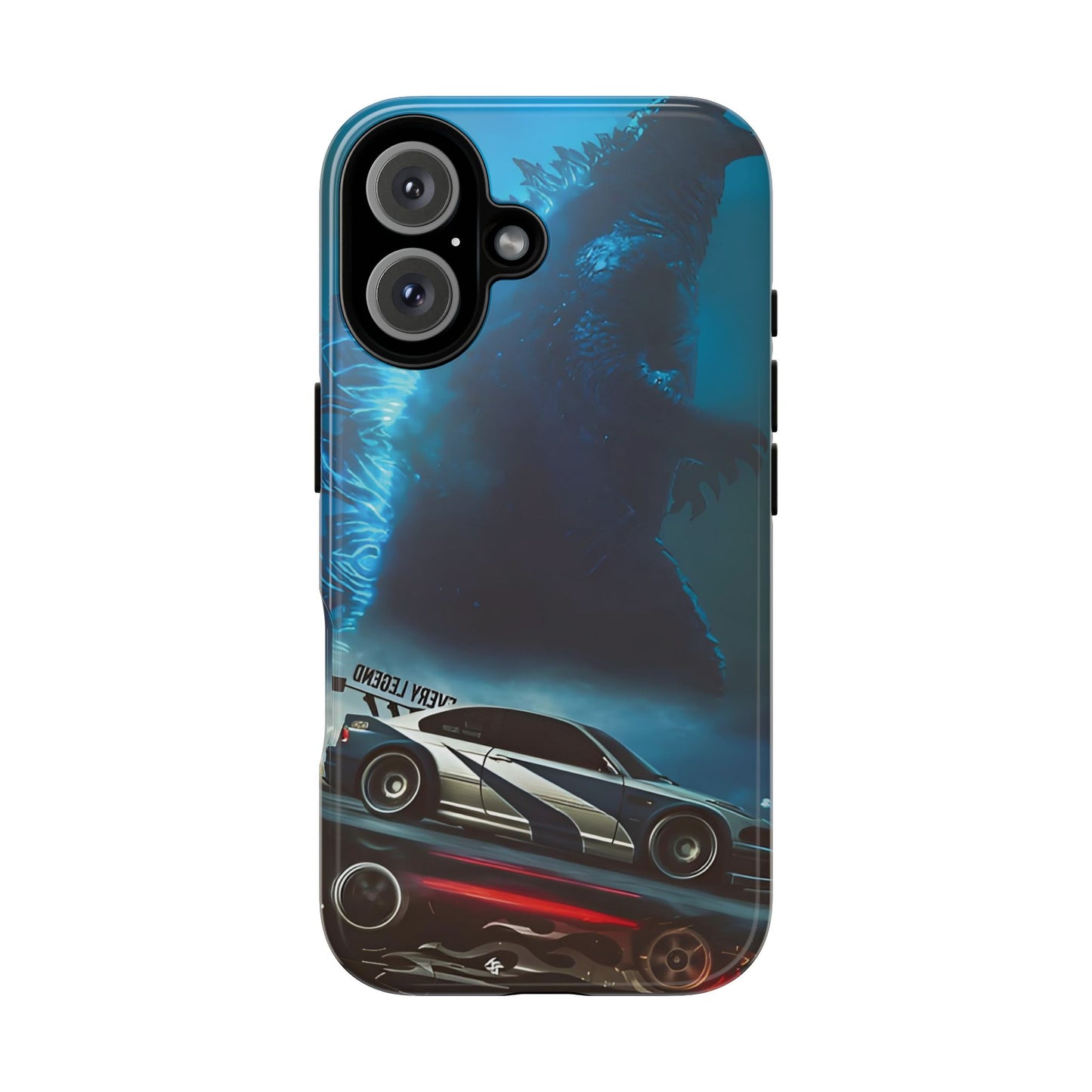 Phone Case - Car and Big Bear Design