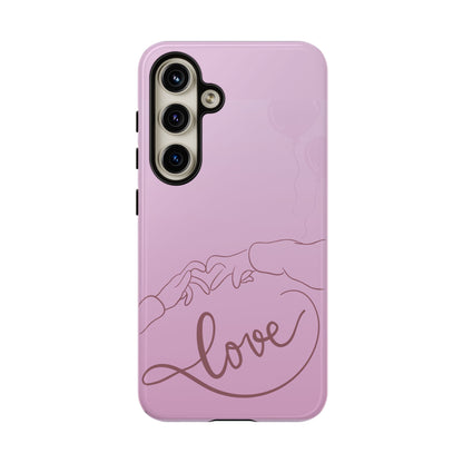 Phone Cases - Love Finger Heart Design