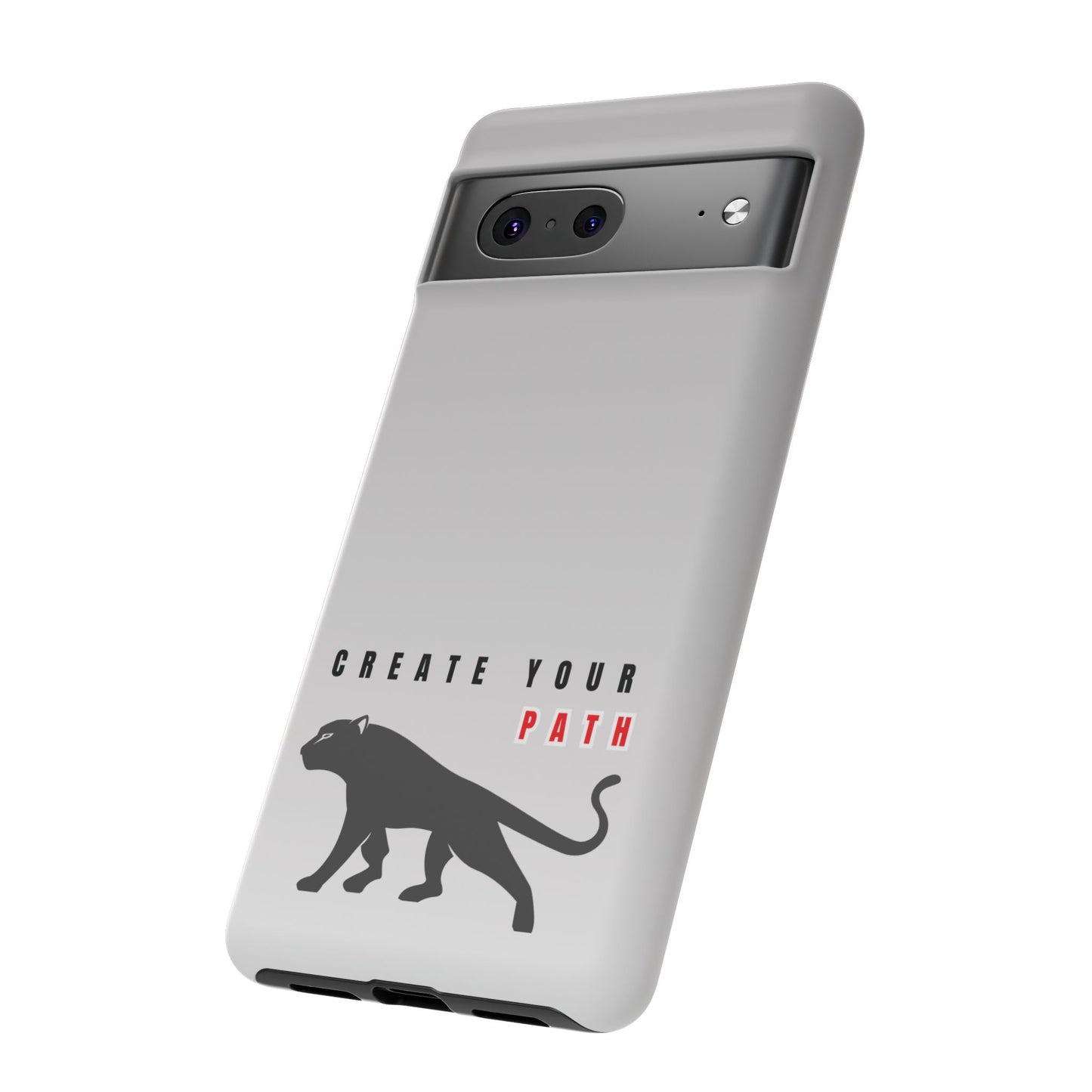 Tough Cases - Create Your Path Black Cat Phone Case