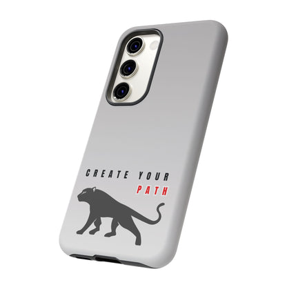 Tough Cases - Create Your Path Black Cat Phone Case