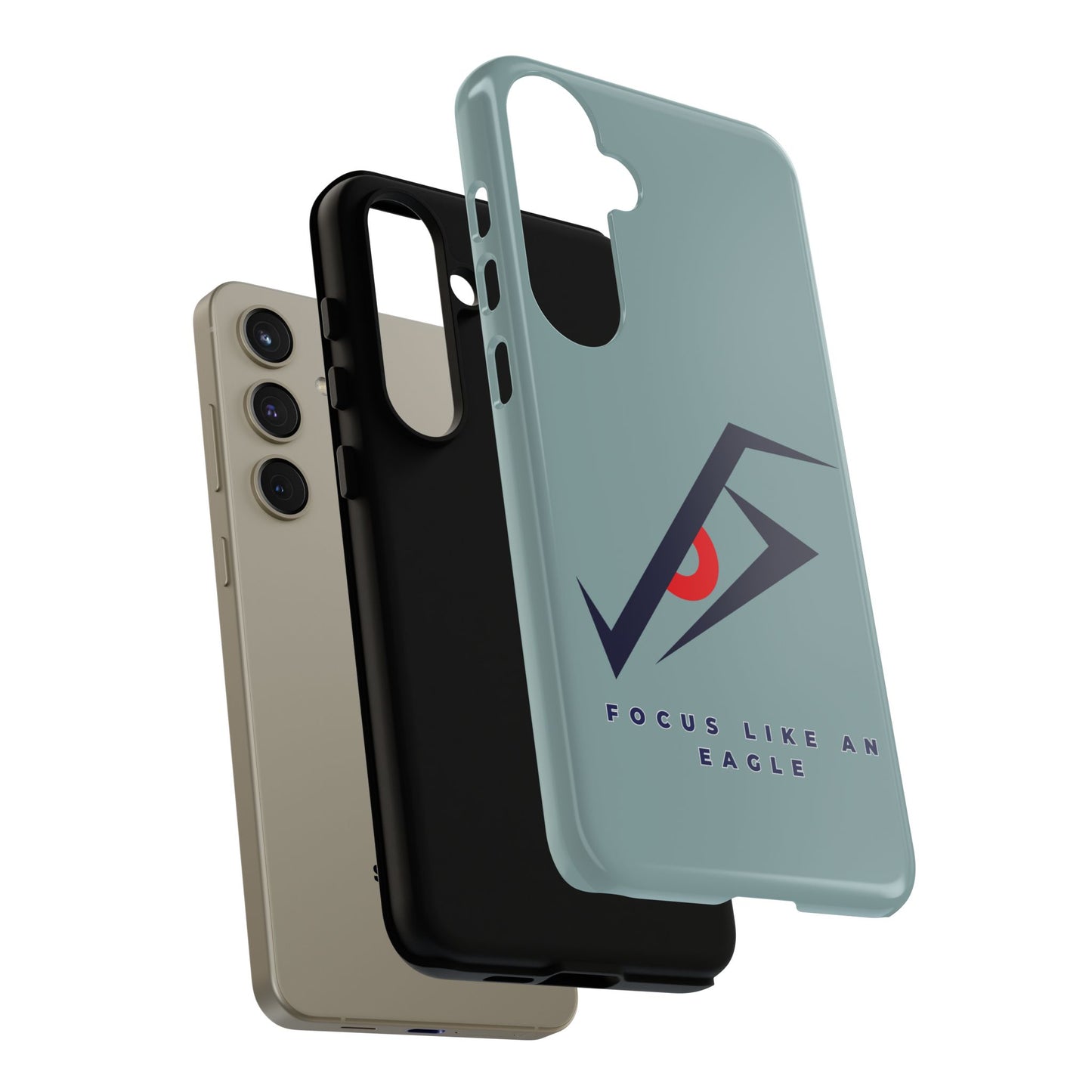 Focus Like an Eagle - Motivational Phone Case for High Achievers