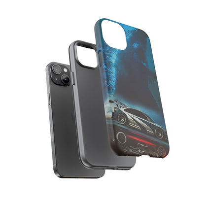 Phone Case - Car and Big Bear Design