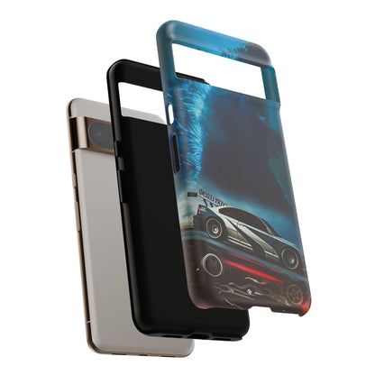 Phone Case - Car and Big Bear Design