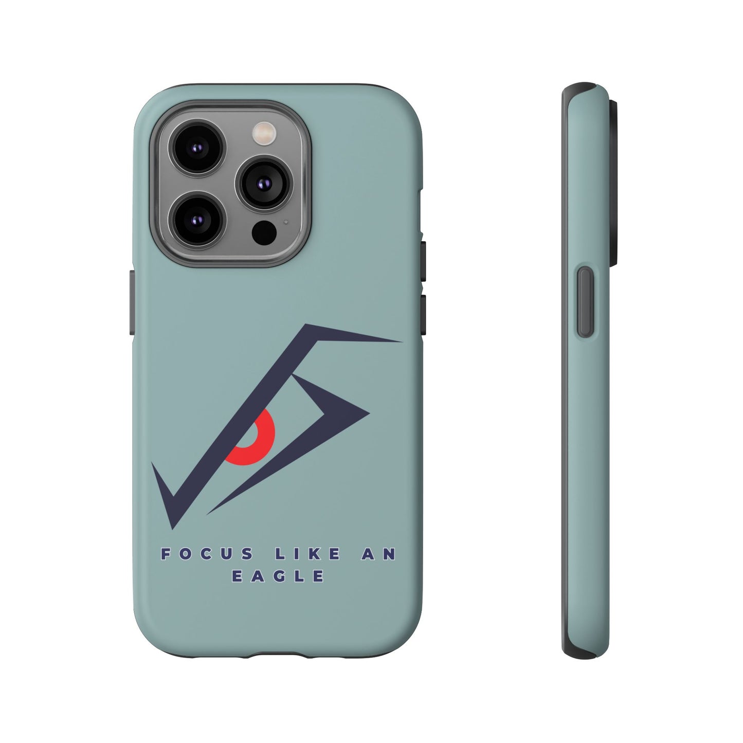 Focus Like an Eagle - Motivational Phone Case for High Achievers