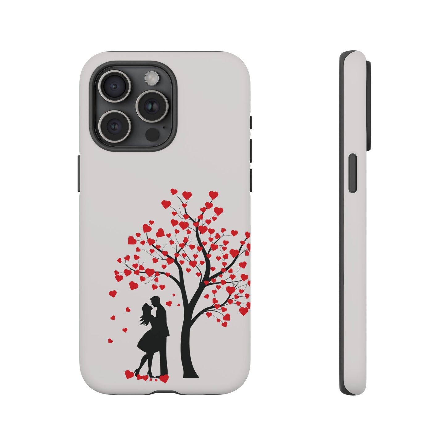 Phone Case - Lover Below in Heart Tree Design