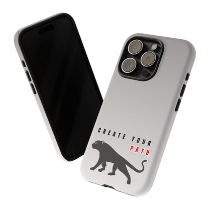 Tough Cases - Create Your Path Black Cat Phone Case