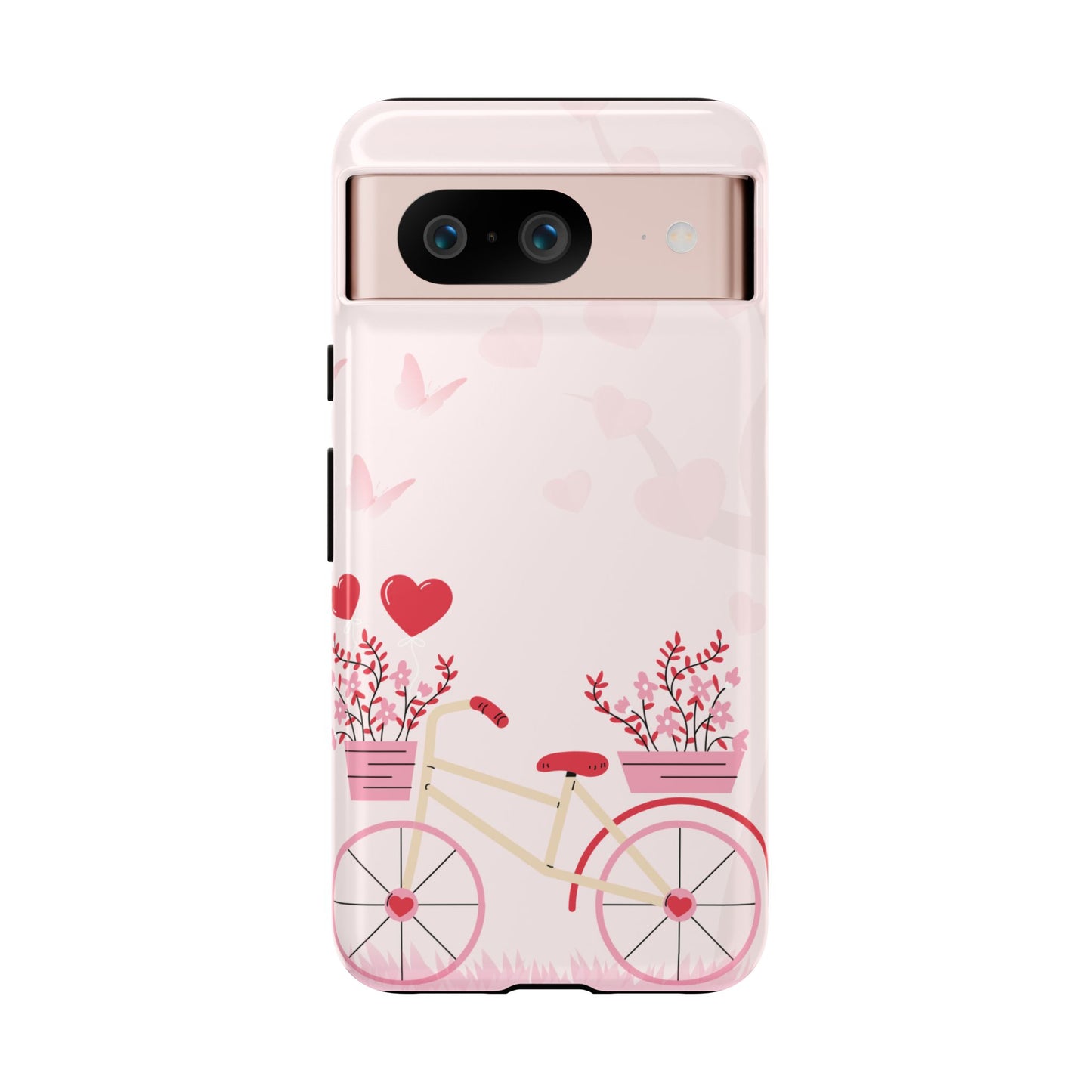 Phone Cases - Pink Cycle Pattern