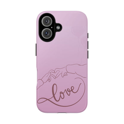 Phone Cases - Love Finger Heart Design