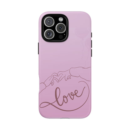 Phone Cases - Love Finger Heart Design