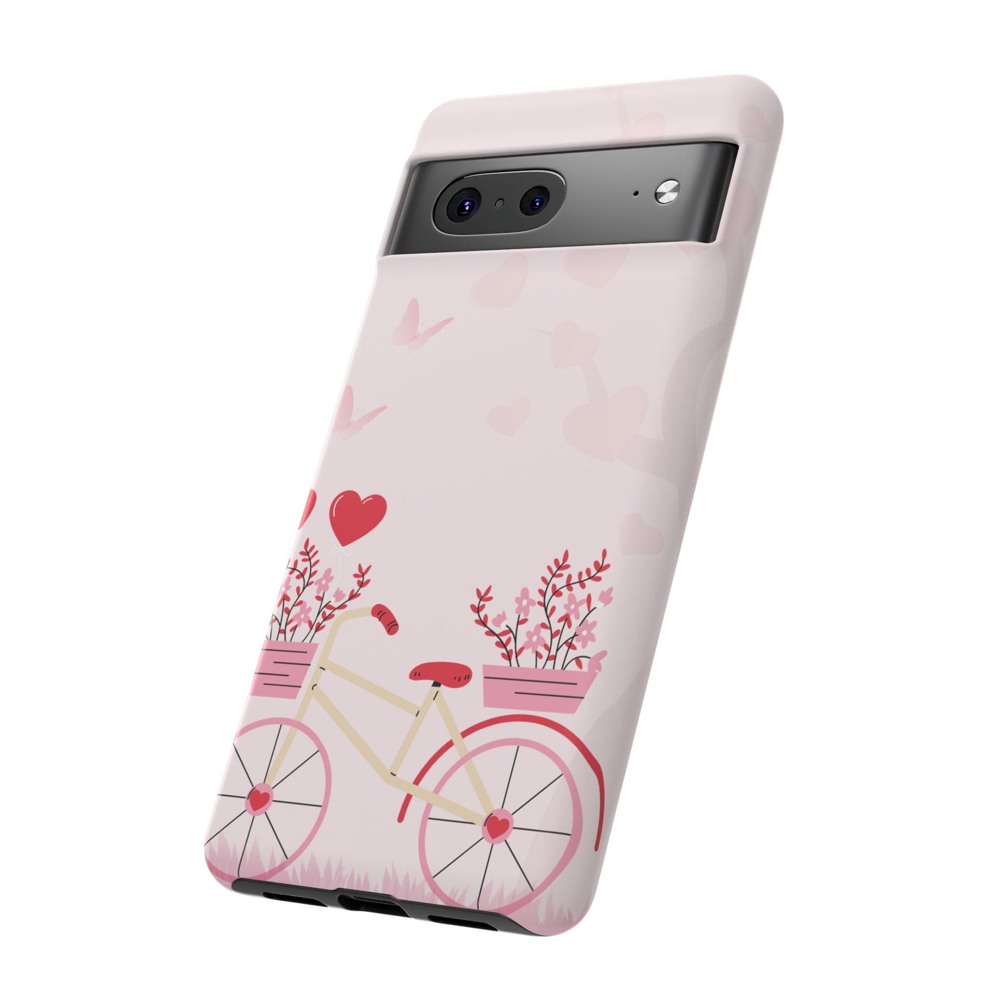 Phone Cases - Pink Cycle Pattern