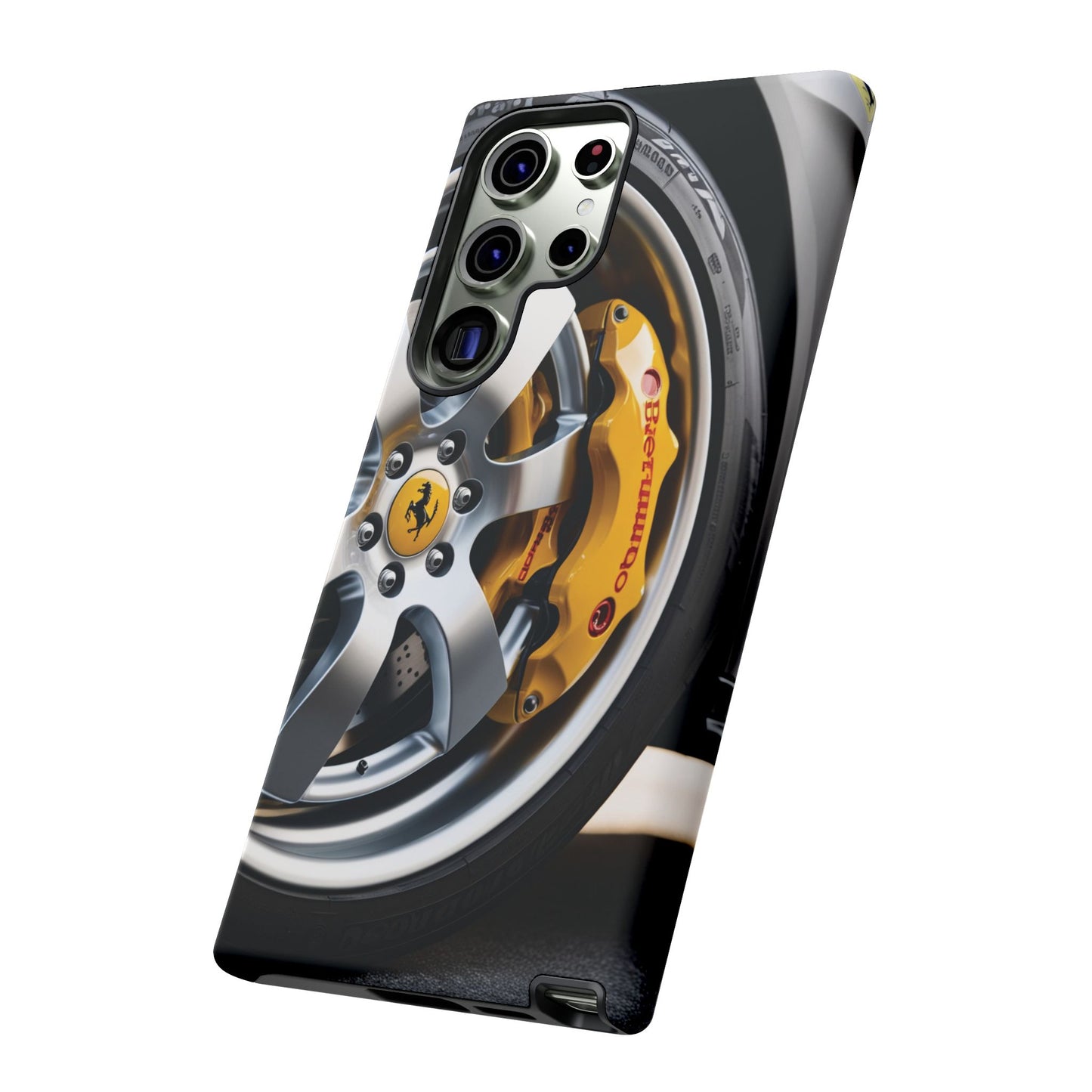 Phone Cases - Ferrari Brake and Wheel Design