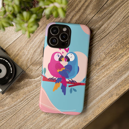 Phone Case - Parrot Love