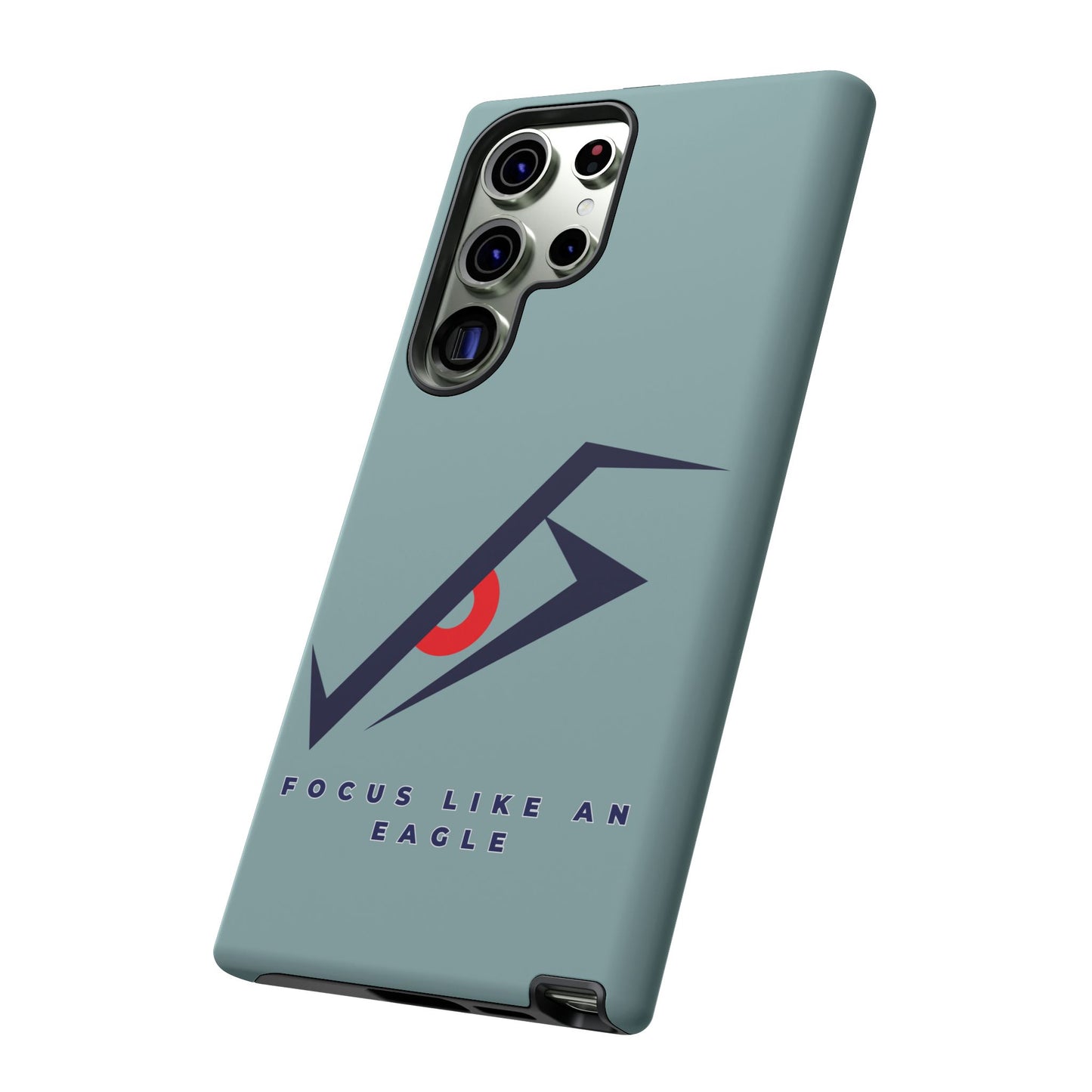 Focus Like an Eagle - Motivational Phone Case for High Achievers