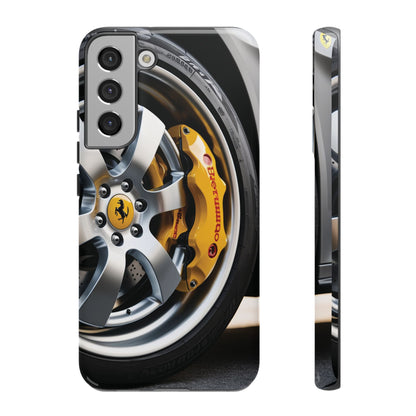 Phone Cases - Ferrari Brake and Wheel Design