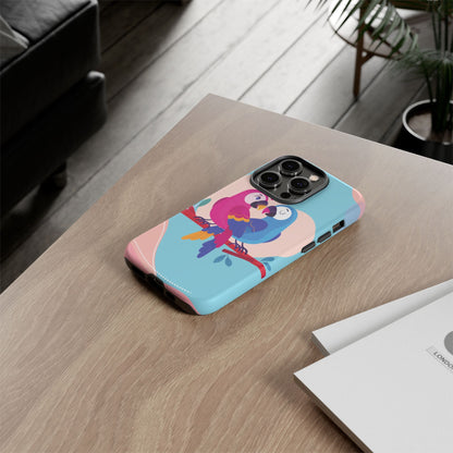 Phone Case - Parrot Love