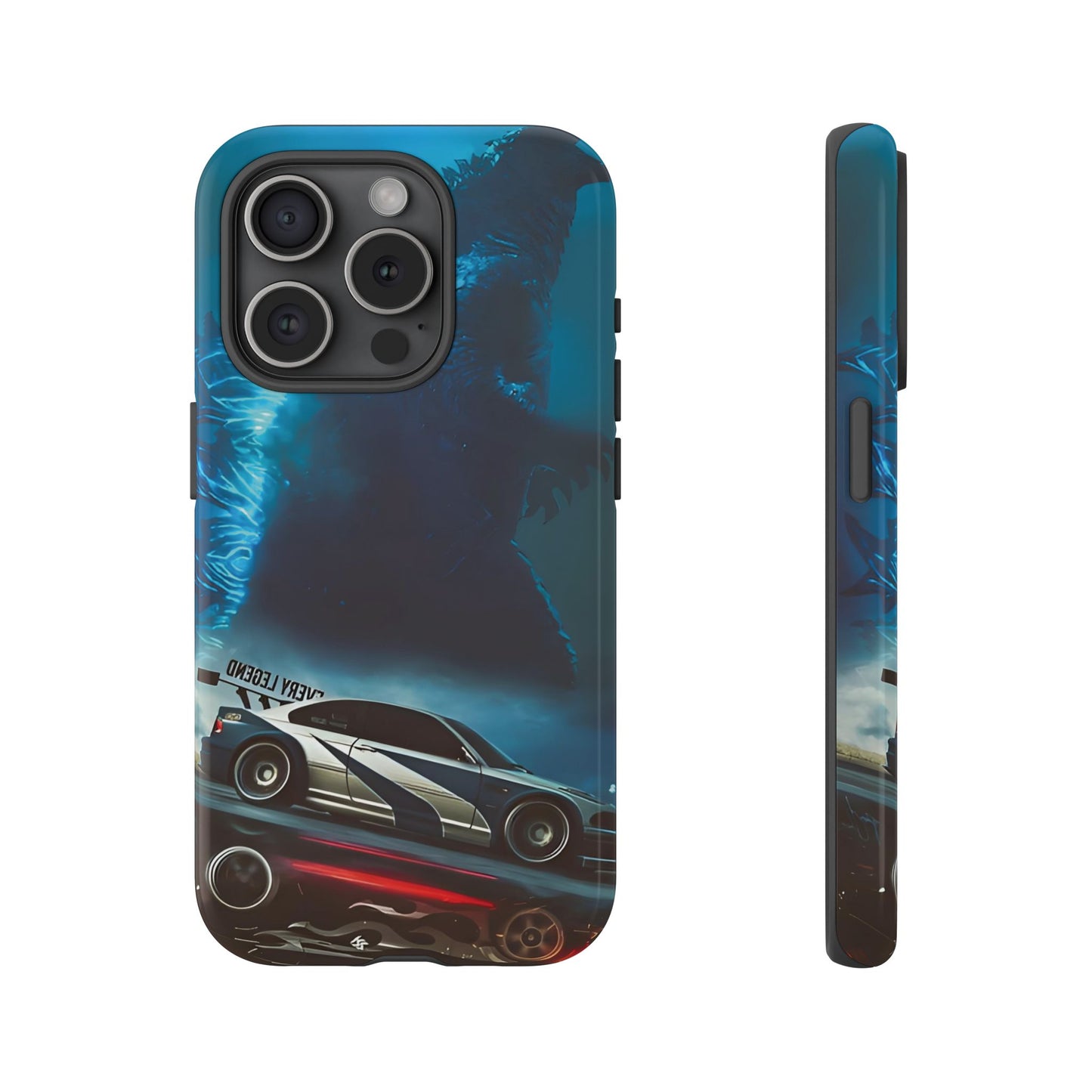 Phone Case - Car and Big Bear Design